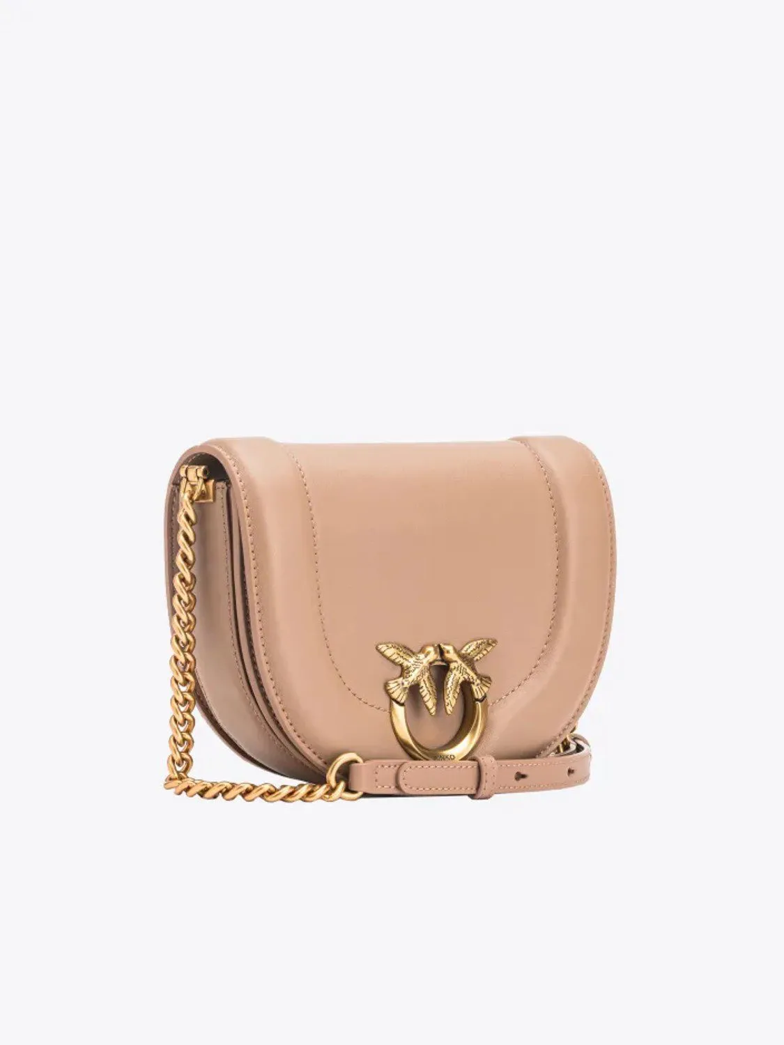 BANDOLERA MINI REDONDA LOVE ROUND PINKO