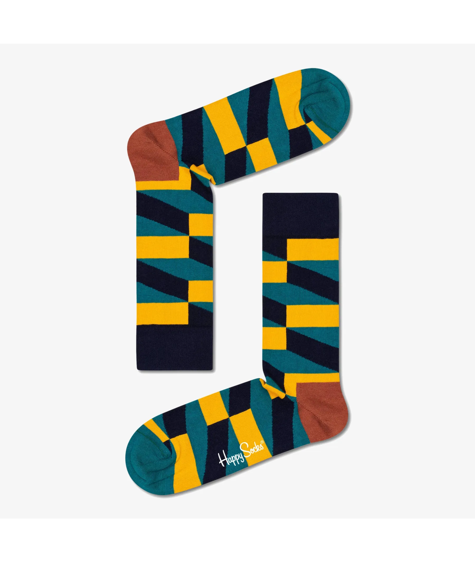 Calcetínes unisex HAPPY SOCKS JFO01-7300 en verde