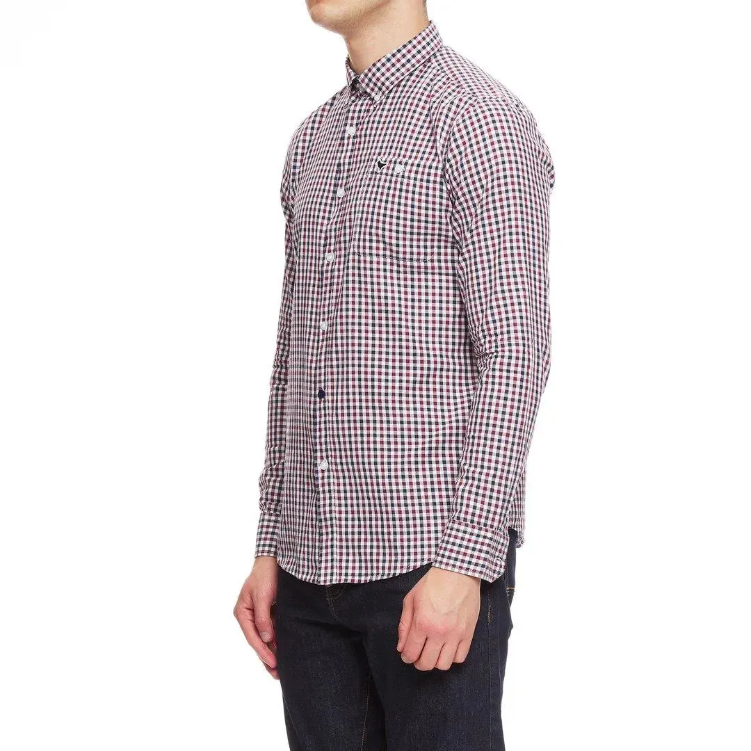 Camisa Burgundy Check