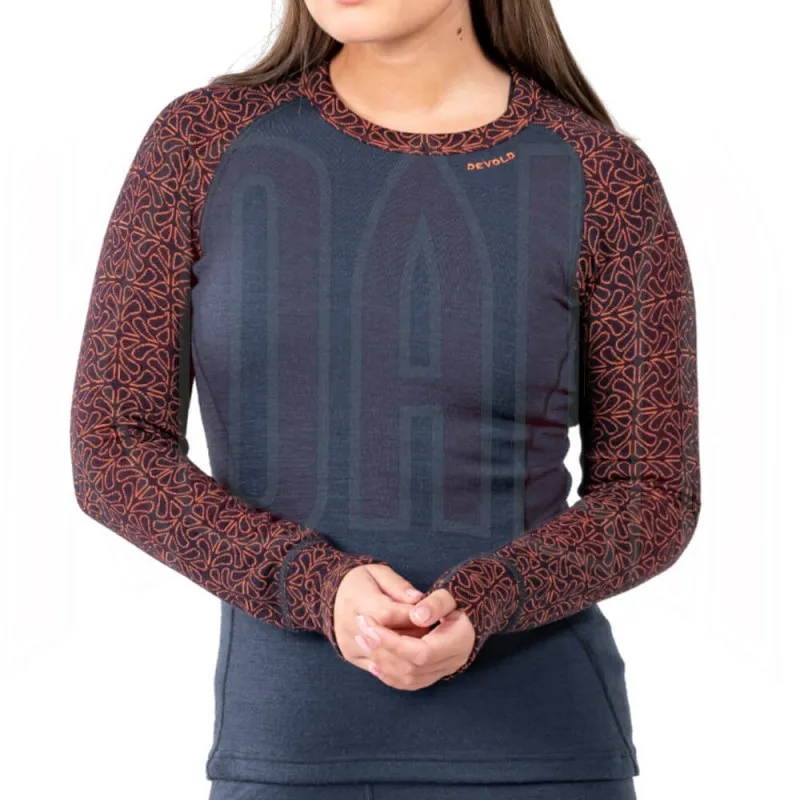 Camiseta manga larga DUO ACTIVE MERINO lana MERINO Mujer Devold