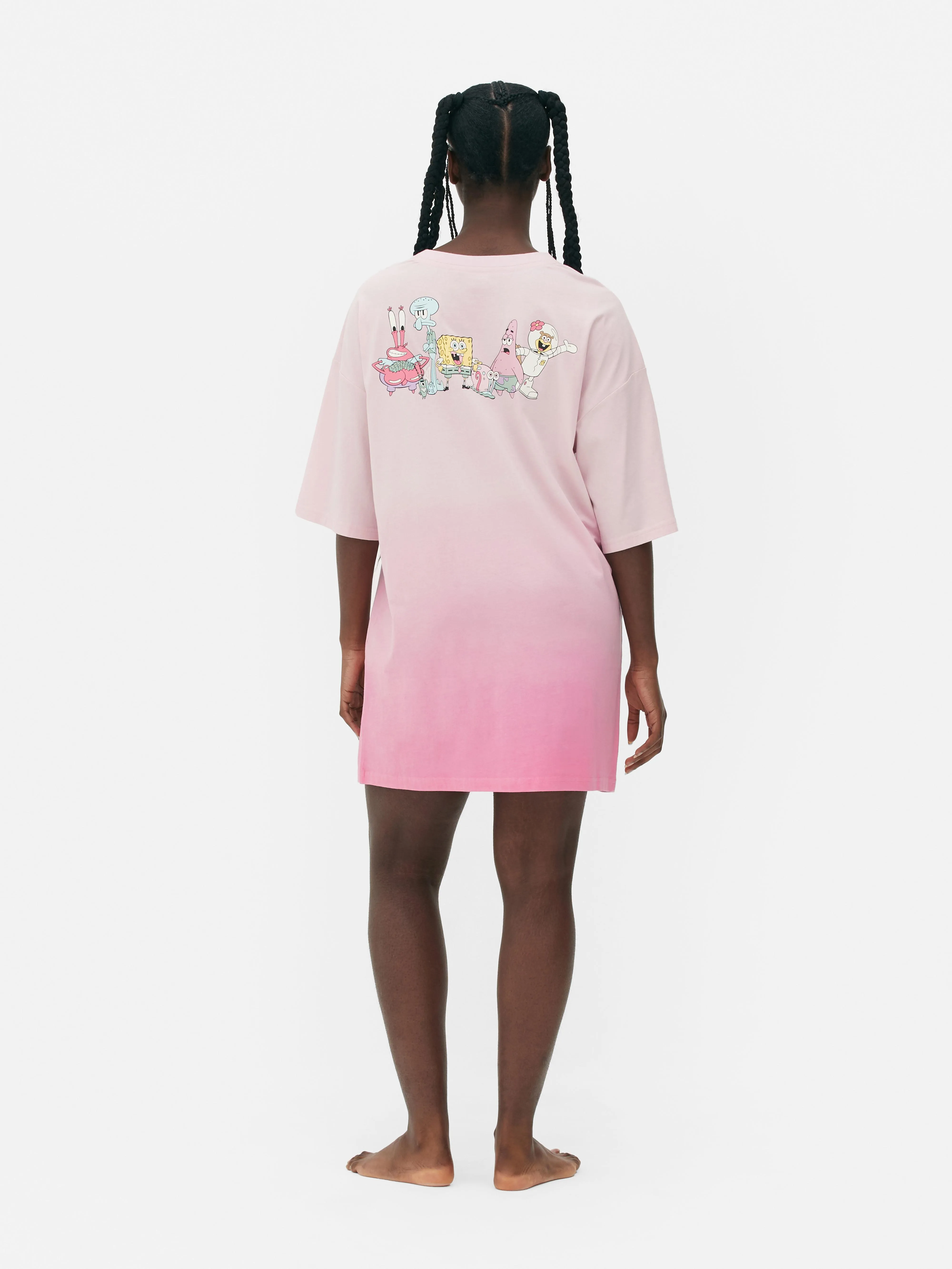 Camisón de pijama familiar de Bob Esponja para mujer