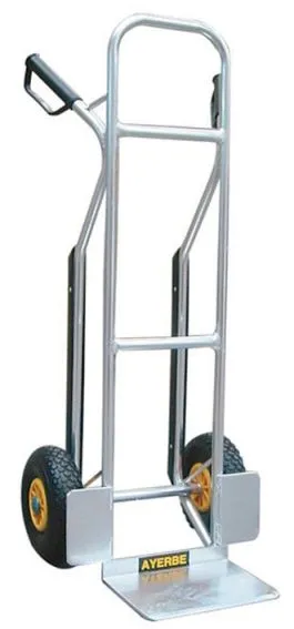 Carretilla almacen rueda neumatica aluminio ayerbe 580820