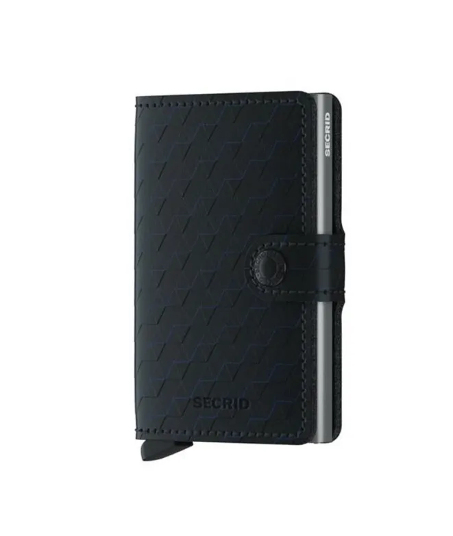 Cartera Secrid Miniwallet Optical Black-Titanium