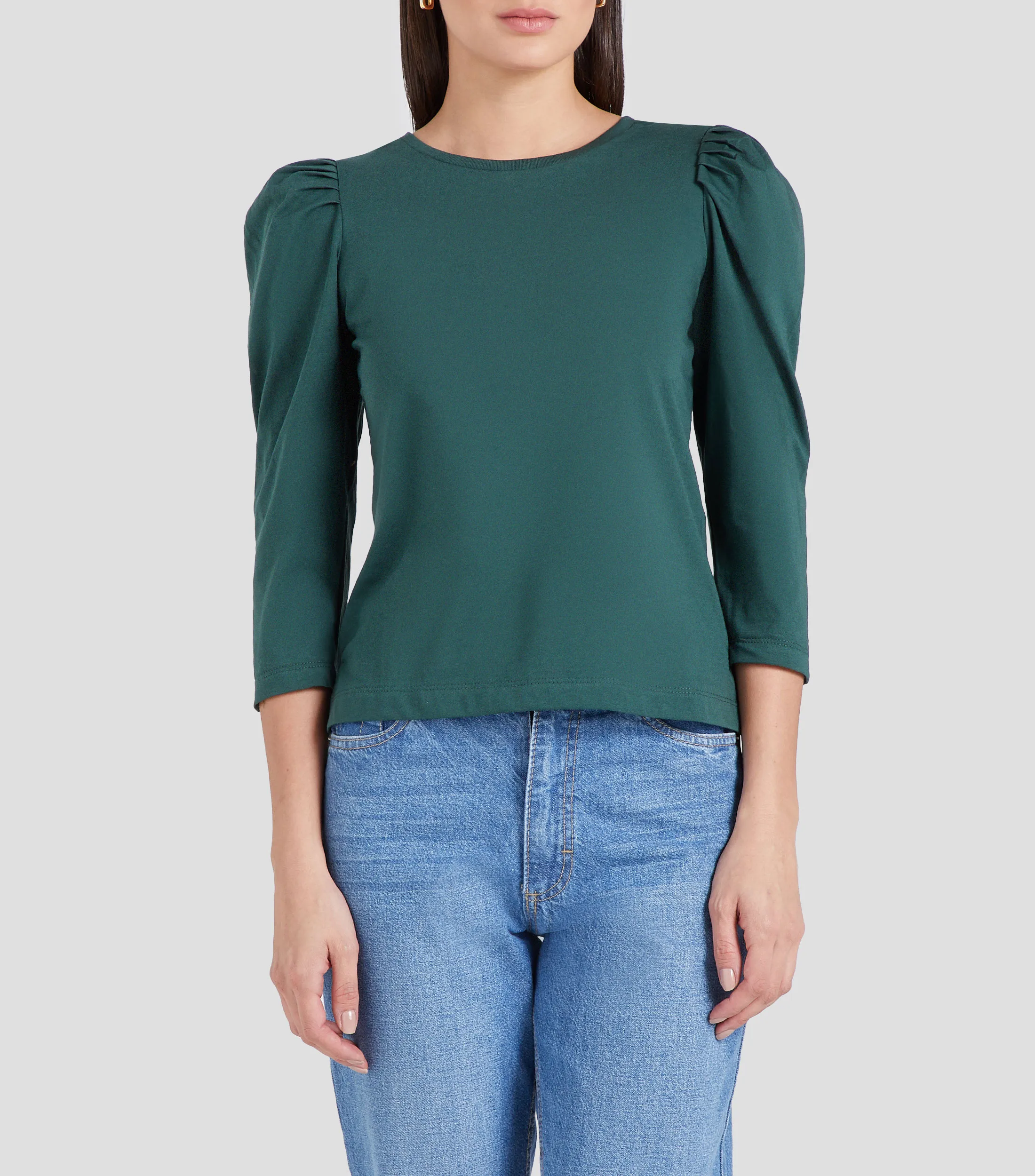 Catamaran Playera Cuello Redondo Manga 3,4 Mujer
