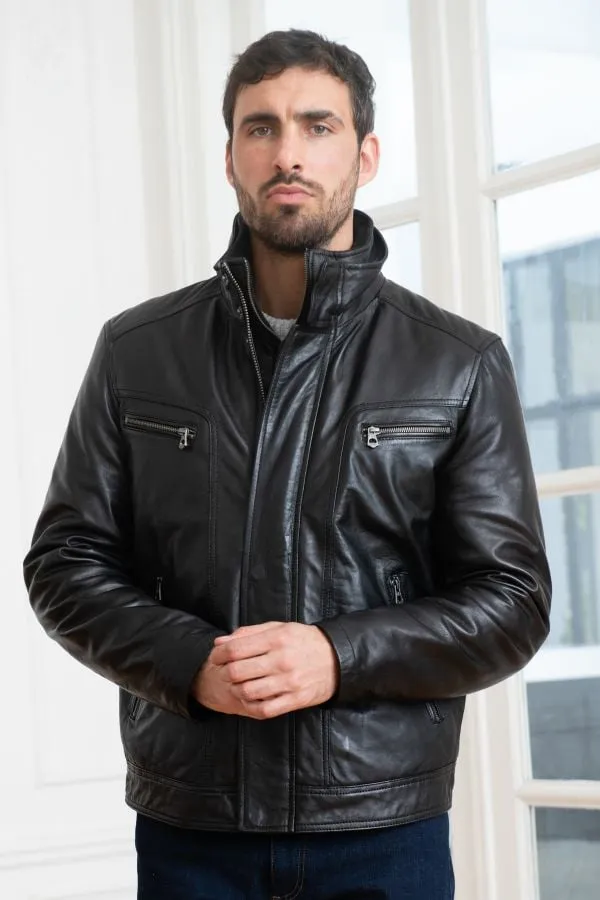 Cazadora Hombre Daytona Falconero Ic Sheep Manila Black H23