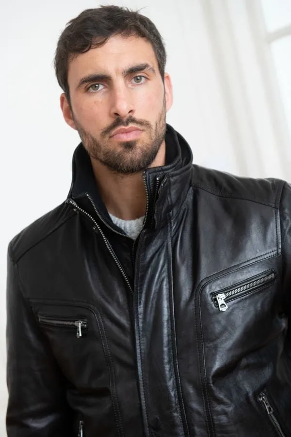 Cazadora Hombre Daytona Falconero Ic Sheep Manila Black H23