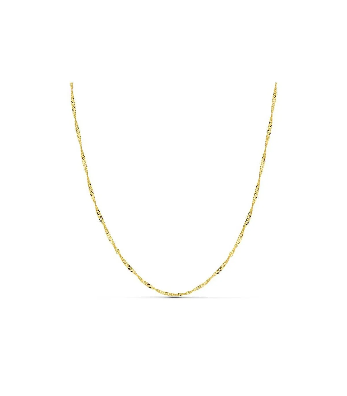 Chaîne Singapour 1.8 mm 18 K 50 cm