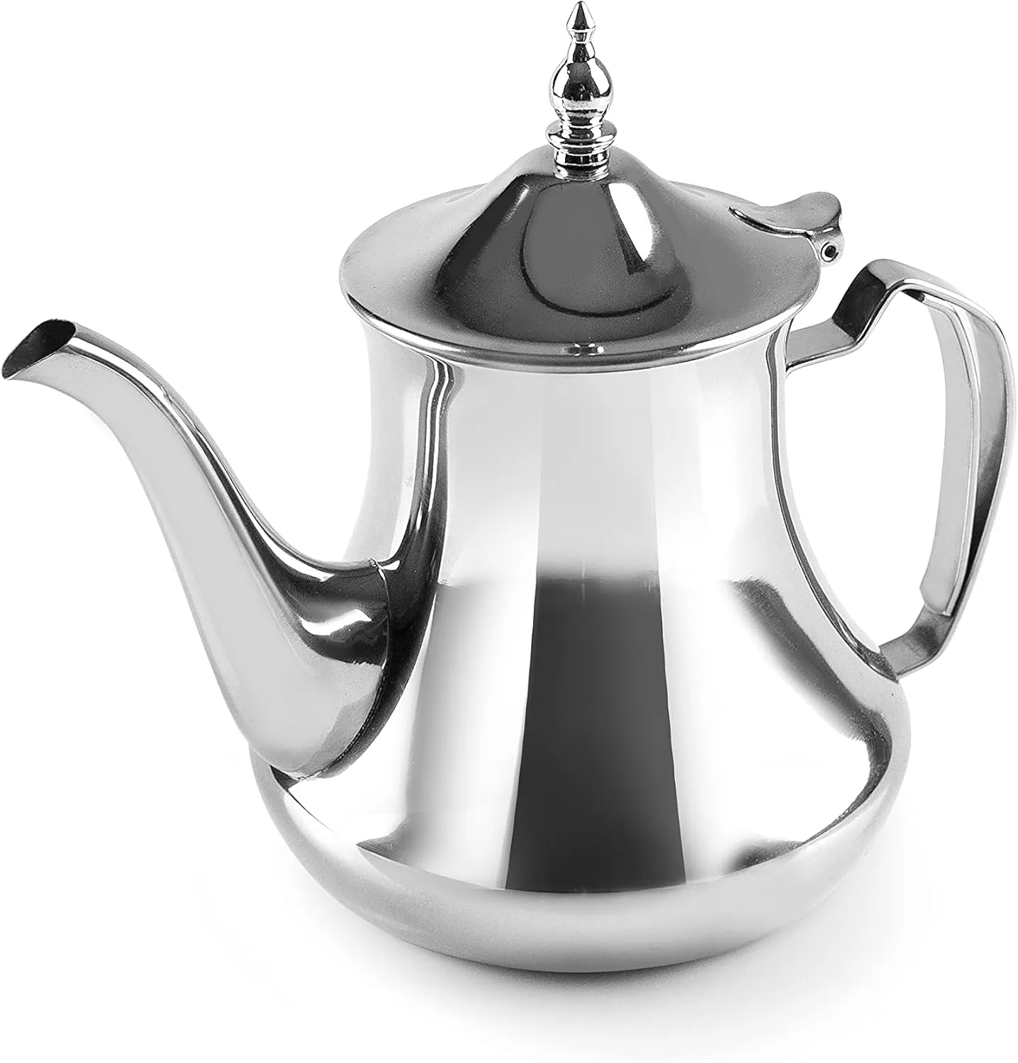 IBILI - Tetera arabe Mahdia, 0.65 litros, Acero Inoxidable