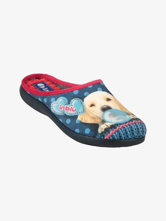 Inblu Pantuflas de tela para mujer
