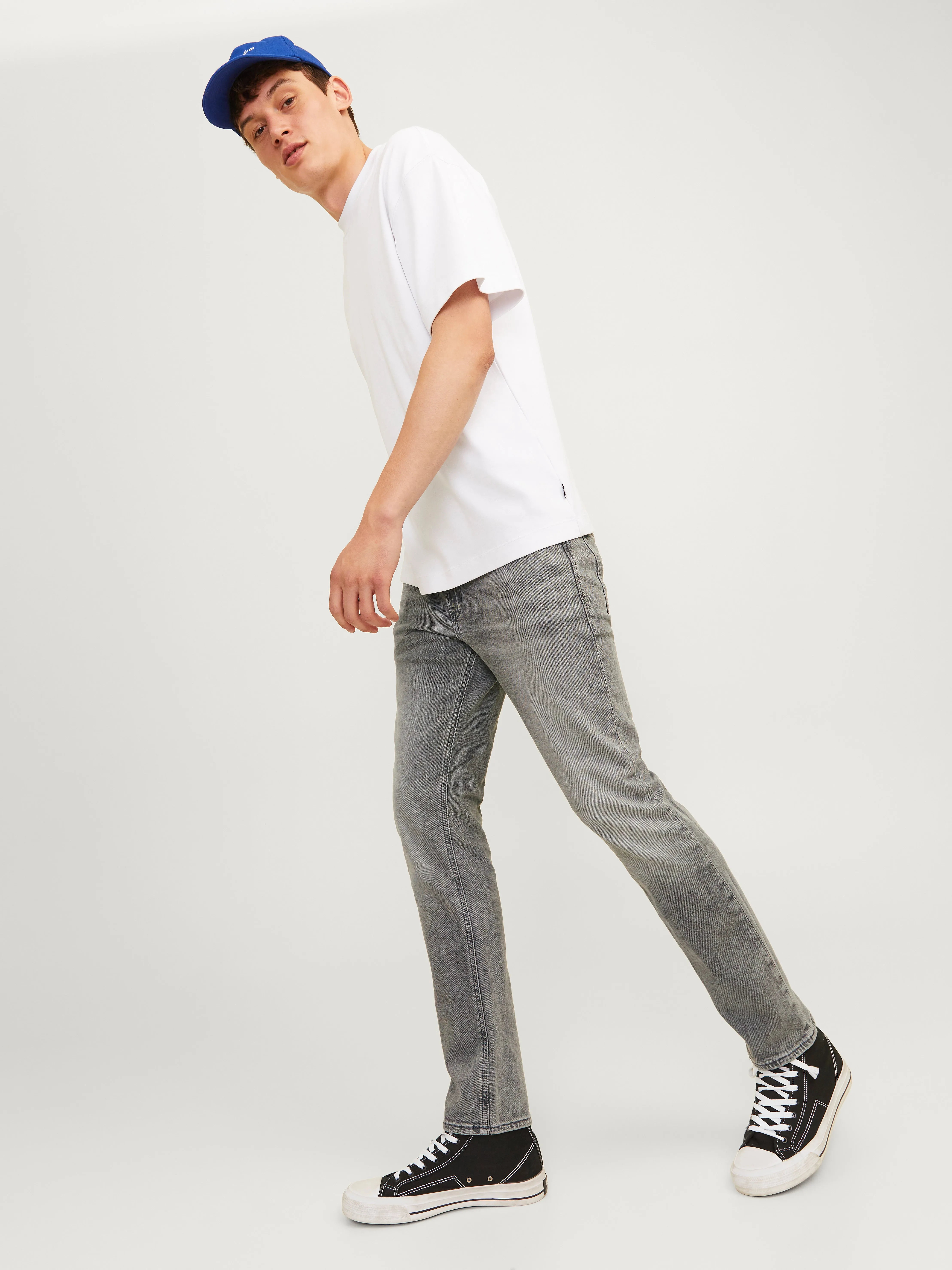 JJICLARK JJORIGINAL AM 413 Vaqueros Corte regular | Gris intermedio | Jack & Jones®
