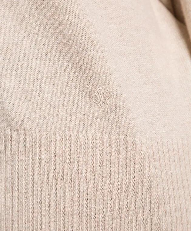 Lou Lou Studio Beige cashmere jumper