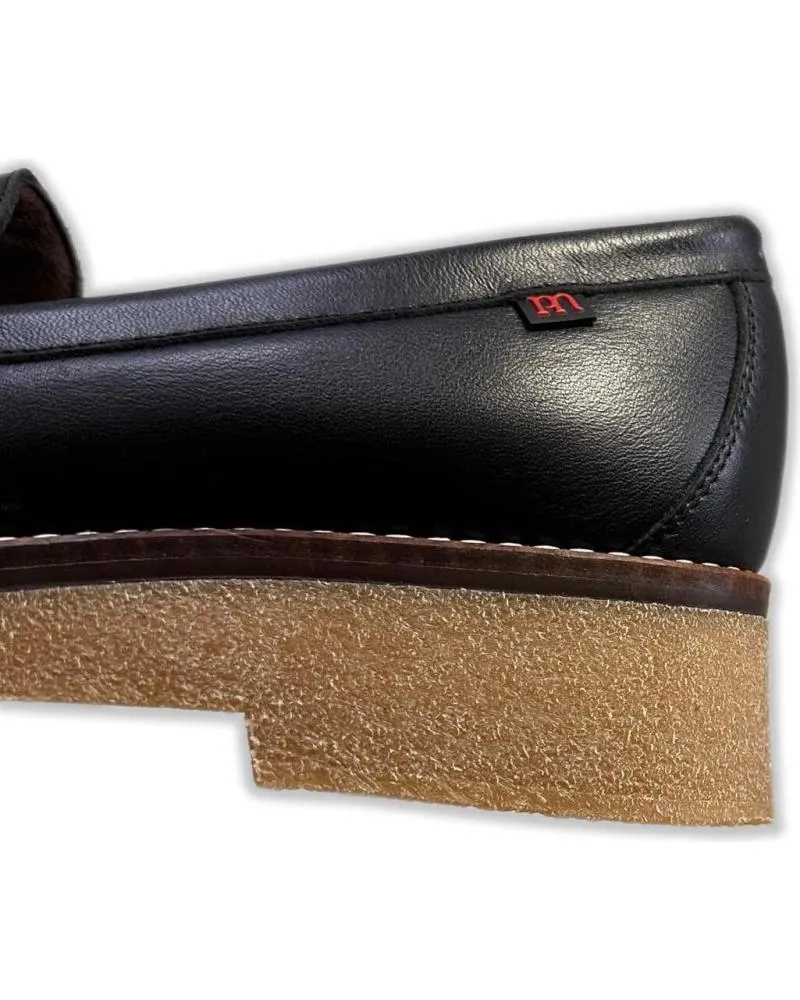Mocasines de Mujer PEPE MENARGUES MUJER MOCASINES PLANOS 21101 VACUNO NEGRO