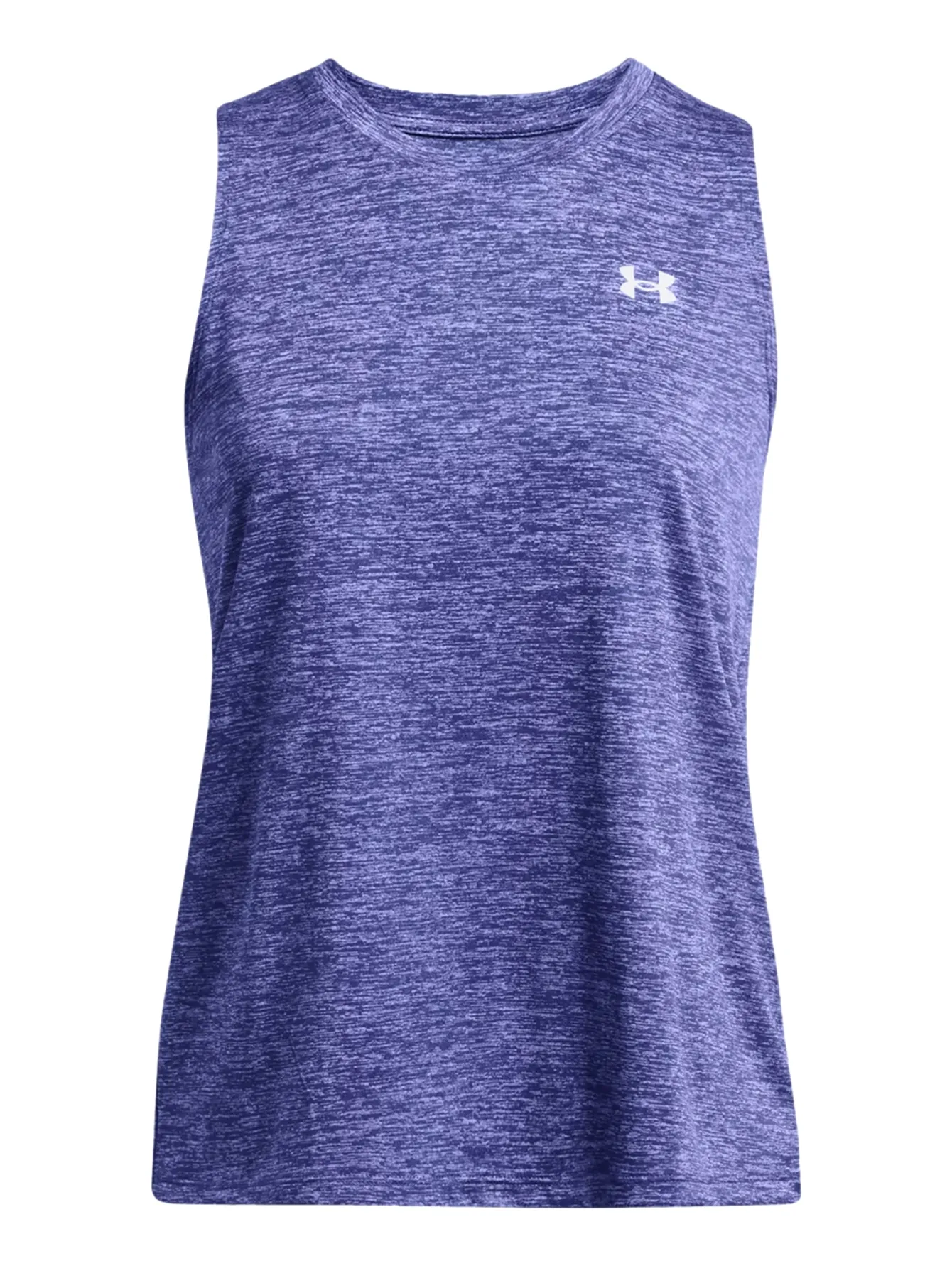 Playera Under Armour Tech Tank Azul Para Mujer