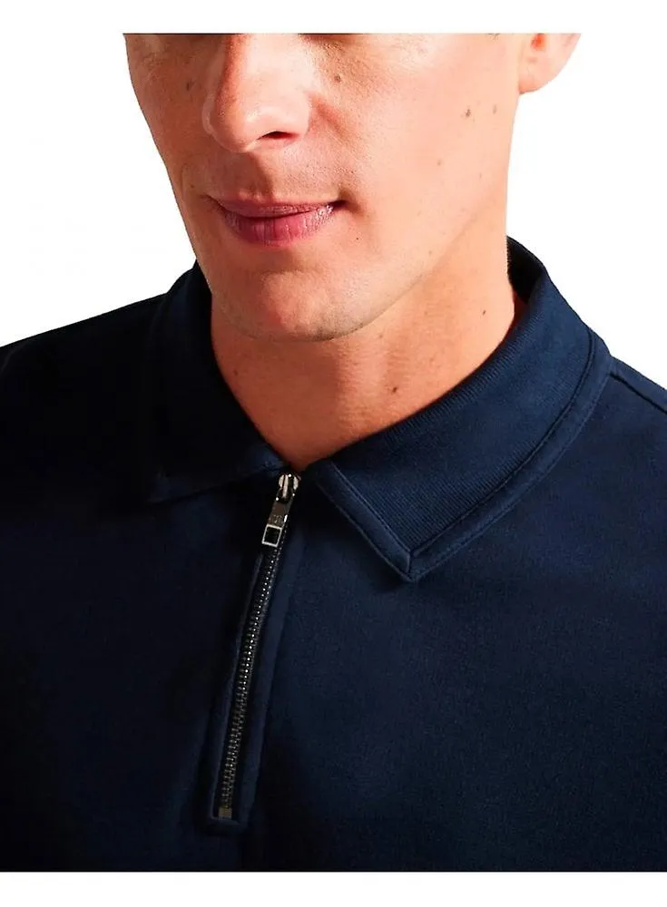 Polo Ted Baker Ls Regular Soft Touch Hombre Azul Marino