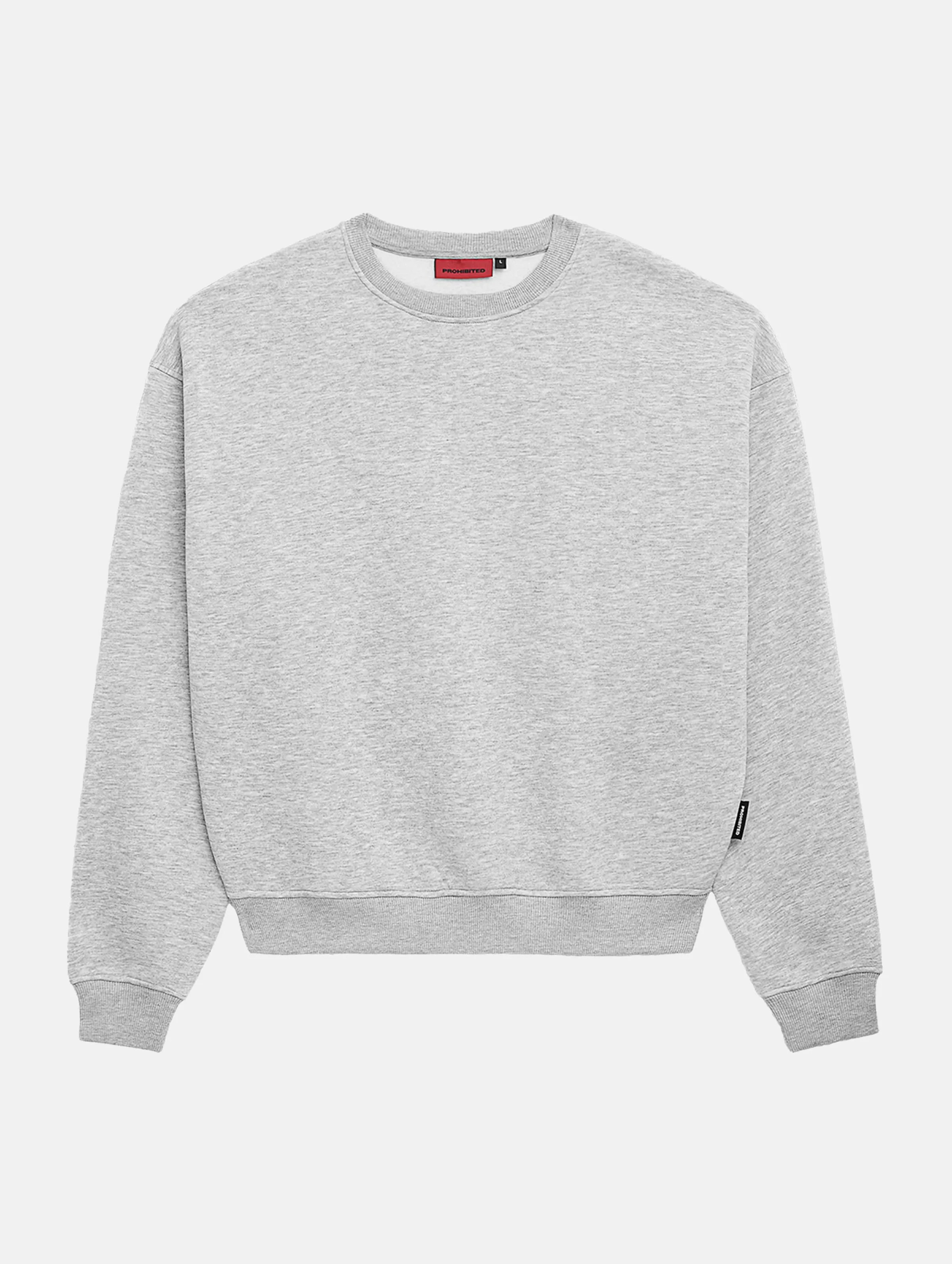 Prohibited Oversized Crew Neck Pullover