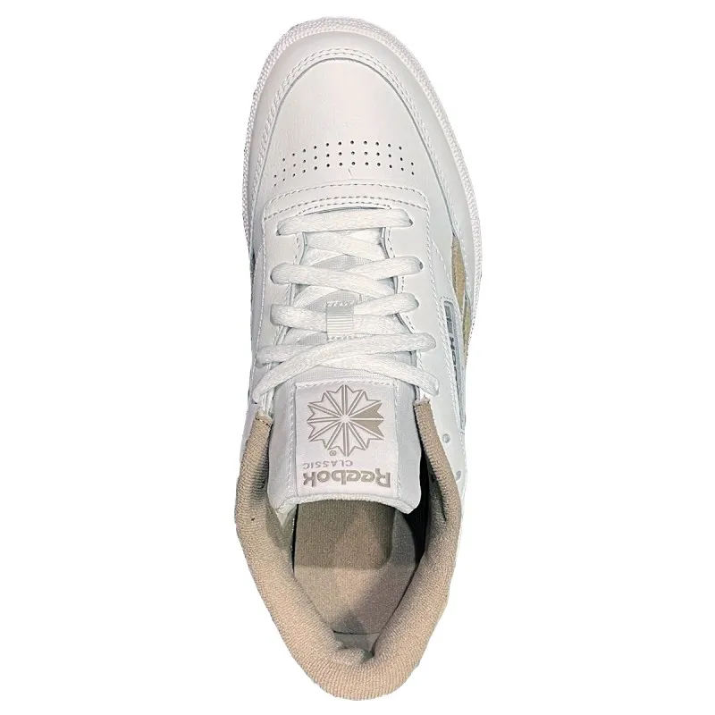 REEBOK Club C Revenge Footwear White / Beige - Zapatos de cuero