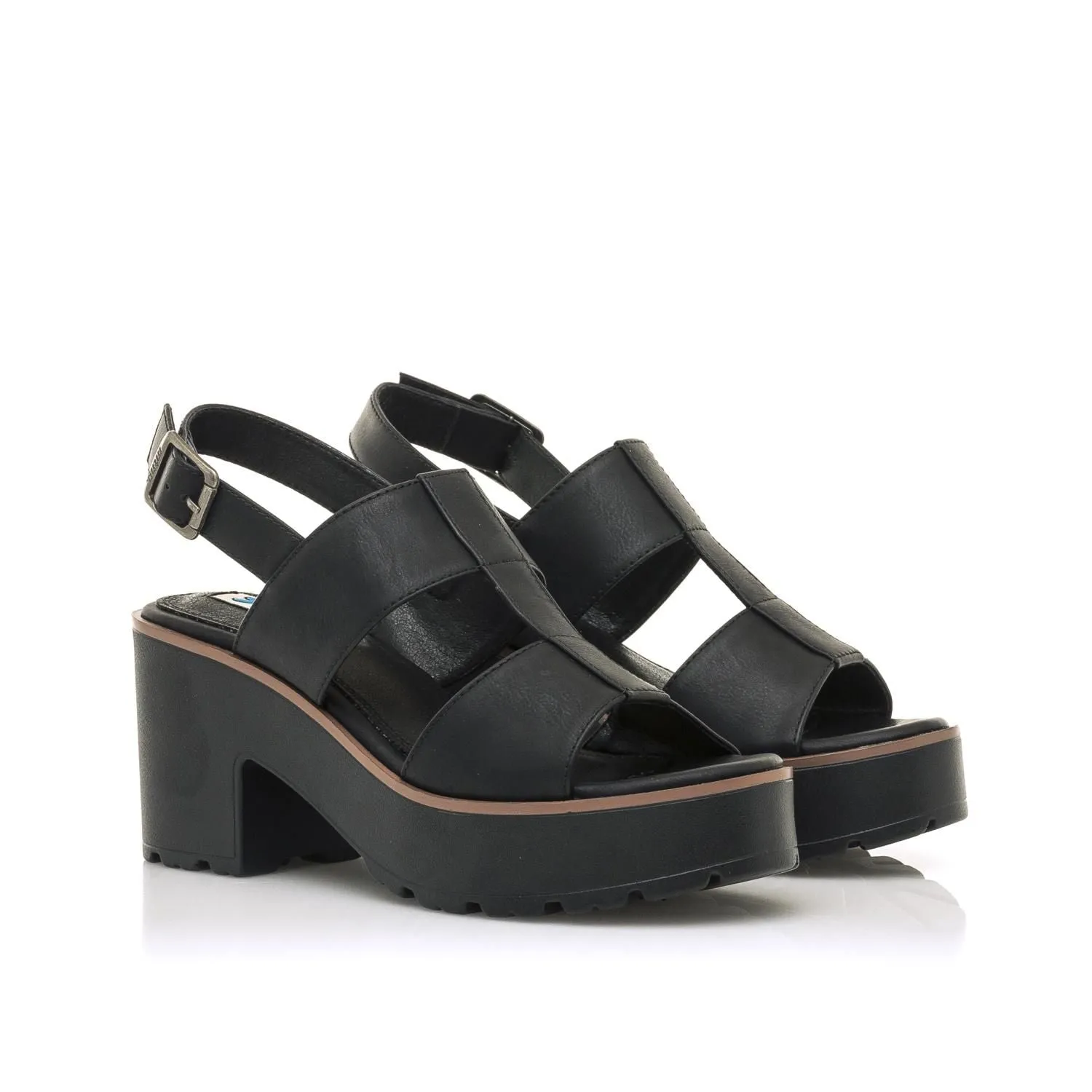 SANDALIA MUJER MUSTANG 50636 NEGRA