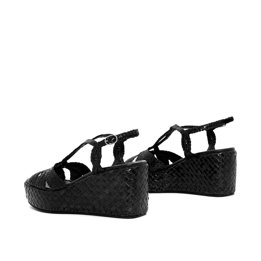 SANDALIA PLATAFORMA ANKARA NEGRO