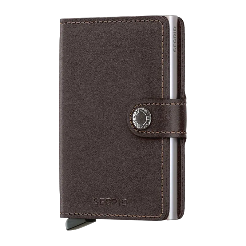 SECRID MINIWALLET ORIGINAL DARK BROWN